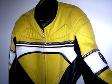 HEIN GERICKE motorcycle jacket VGC with protections/reflective bands size L