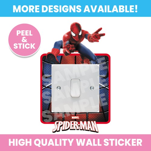 Spiderman light switch - light,