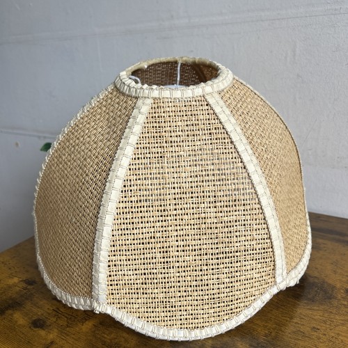 Vintage scalloped rattan - vintage,