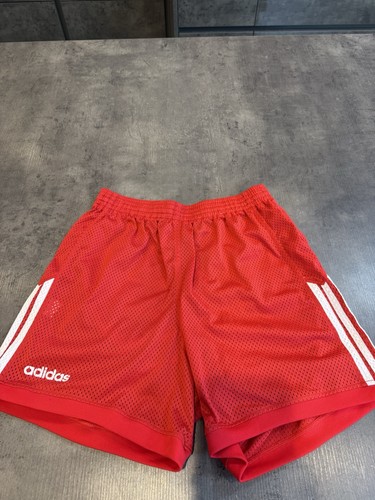 Adidas vintage red shorts - adidas,