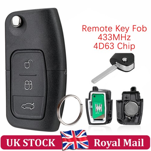 433mhz remote key fob - key, 4d63