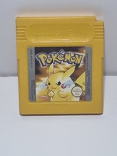Pokémon Yellow Game Gameboy Color Authentic