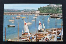 Postcard The Harbour Torquay Devon Posted c1970 