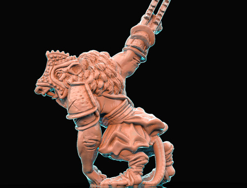 Rat ogre bestiary 28mm 32mm - rat,