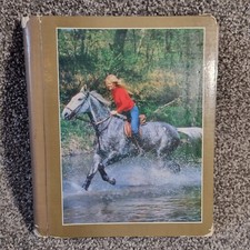 Vintage ScrapBook With Decoupage Paper Die Cut Scraps