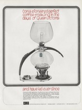 Original 1965 advert for CONA