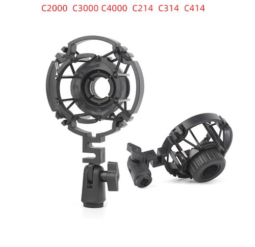 Microphone shock mount clip - microphone,