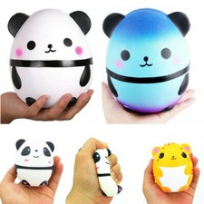 Jumbo Squishys Kawaii Galaxy Panda Egg Soft Slow Rising Stretchy Squeeze Toys