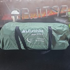 Eurohike Avon 3 DLX Nightfall Dome Tent with Darkened Technology Bedroom