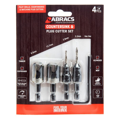 Abracs countersink plug - &,