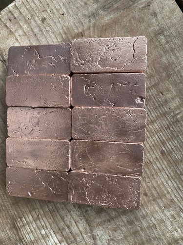 Pure copper bullion ingot - pure,