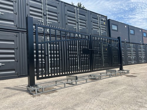 Site gate yard gates - site, steel