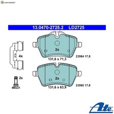 BRAKE PAD SET DISC BRAKE