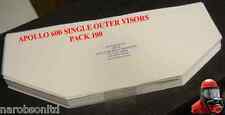 VS6/100 OUTER VISORS ( PACK of 100 ) FITS CLEMCO APOLLO 600 BLAST SAND BLASTING