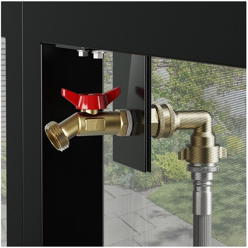 Brass water spigot - water,
