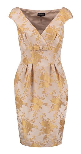Luisa spagnoli gold jacquard - gold,