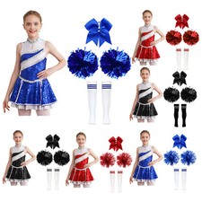 Girl Cheerleading Dress Set