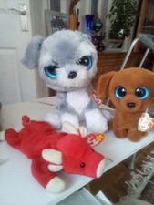 Ty beanie boos and pig bundle