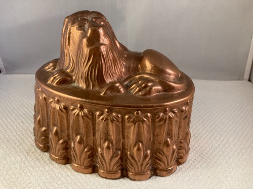 Antique victorian copper jelly - victorian,