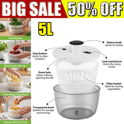 Salad spinner kitchen - salad,