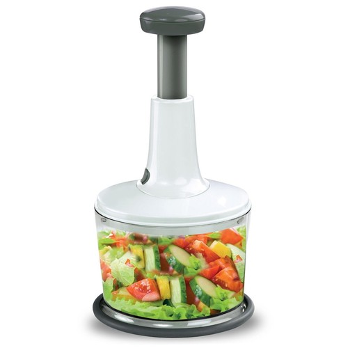 Manual hand press chopper food - chopper,