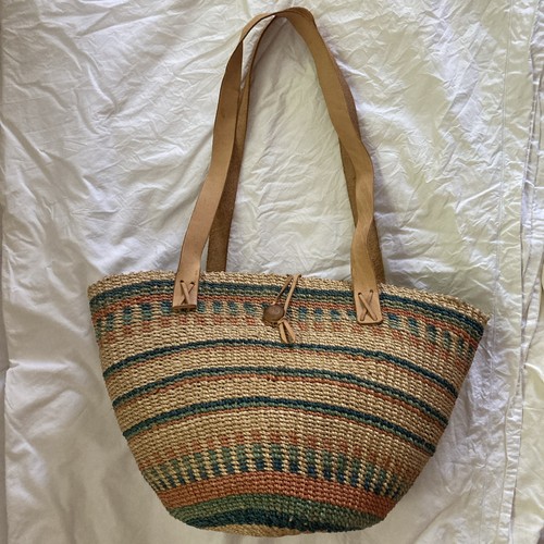 Rattan woven straw - woven, shoulder