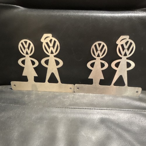 Volkswagen silver metal car - metal,