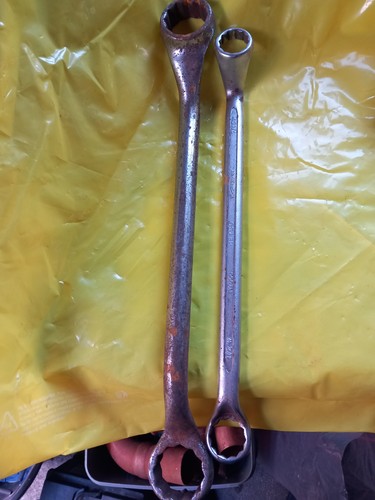 Old ring spanners - old,