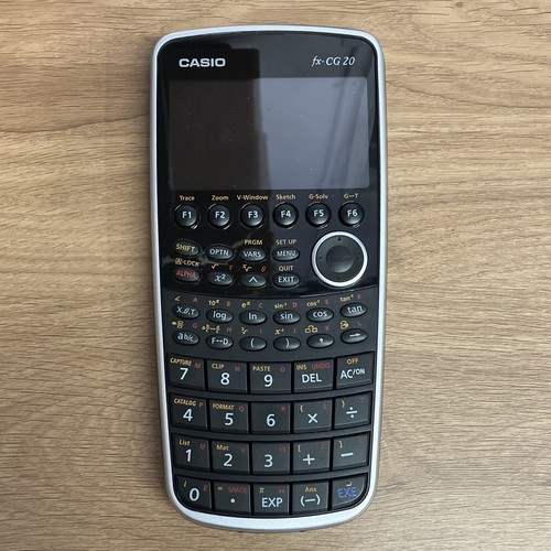 Casio cg20 graphing - casio, fx-cg20