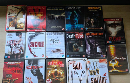18x horror dvd bundle - horror, bundle.
