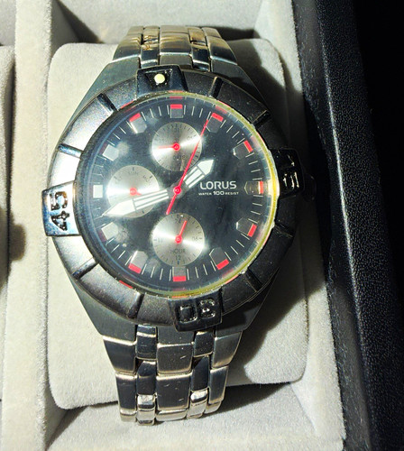Lorus men analog wristwatch - lorus, men's