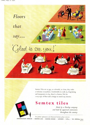 Original 1957 advert for - advert,