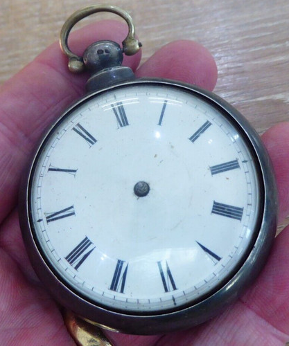 Silver fusee verge pair - silver,