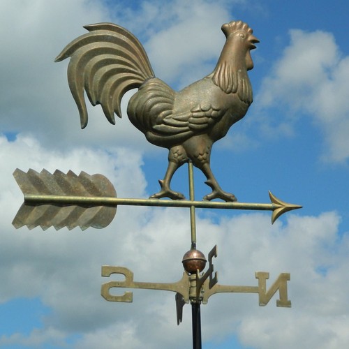 Cockerel weathervane large - -,