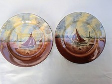 Pair Empire Ware Hand Painted
