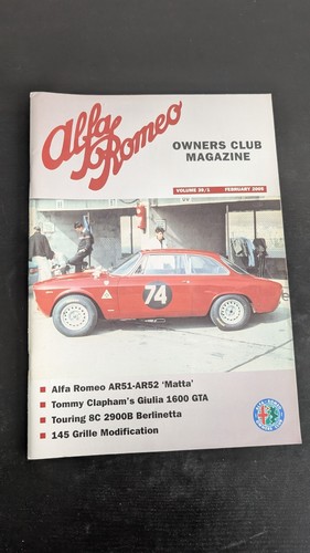 Alfa romeo owners club - romeo,