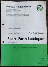 PUCH Free Spirit Moped Parts