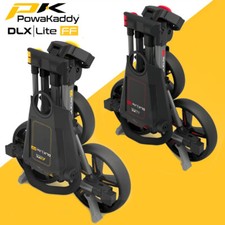 POWAKADDY DLX LITE FF GOLF PUSH TROLLEY / ULTRA SLIM FOLD