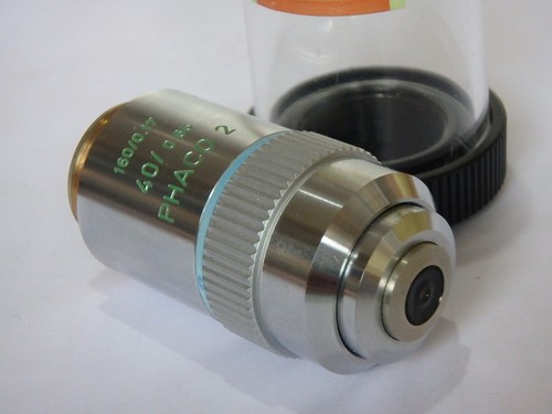 Leitz microscope objective - microscope,