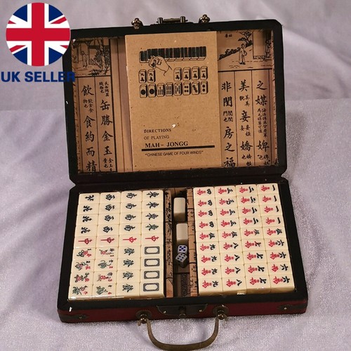 Vintage mahjong rare 144 - mahjong,