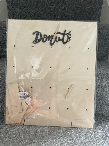 Wooden donut board for - donut,