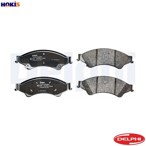 Brake pad set disc - brake,