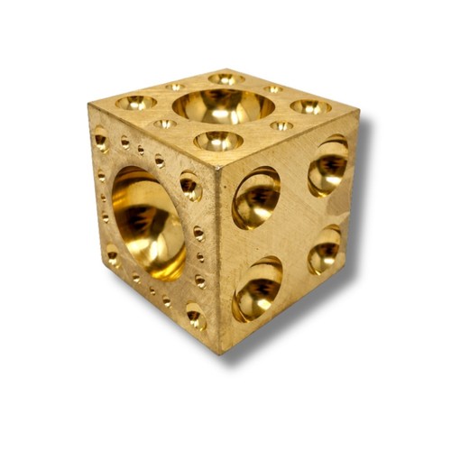 Solid brass dapping - dapping, doming