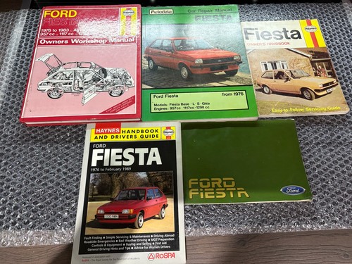 Ford fiesta owners manuals - ford,
