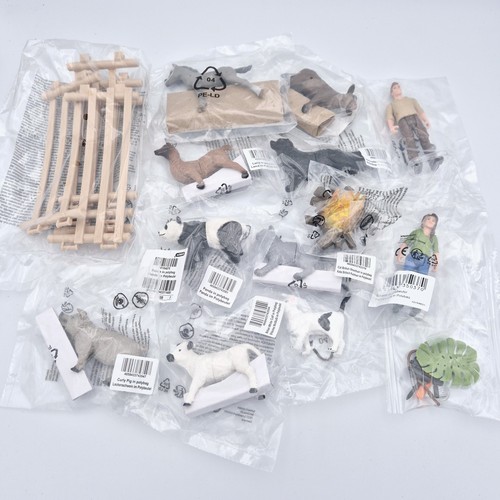 Schleich farm animals - schleich, fence