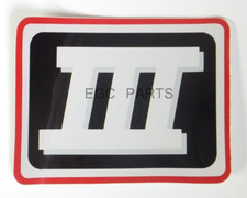 83974892 "III" Decal Fits Ford "10 & TW" Series Tractor