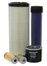 Filter Service Kit for Takeuchi TB125 Excavator with Yanmar 3TNE82A Engine