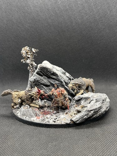 40k space wolves - 40k, diorama