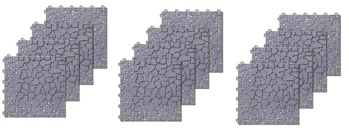 Pack grey garden deck - pack,