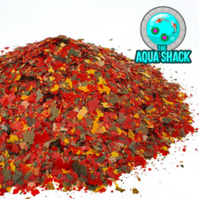 Tropical Fish Flakes - Premium Food Protein Growth Health Molly Guppy Betta Bulk